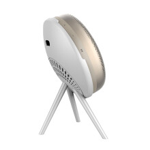 Scratchproof Loudspeaker Stand Desk Holder Minimalists Styles Storage Rack For Better Sound Accessory White