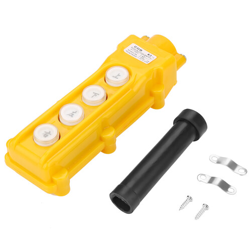 Industrial Crane Chain Hoist 4-Channel Push Button Rainproof Control System 2