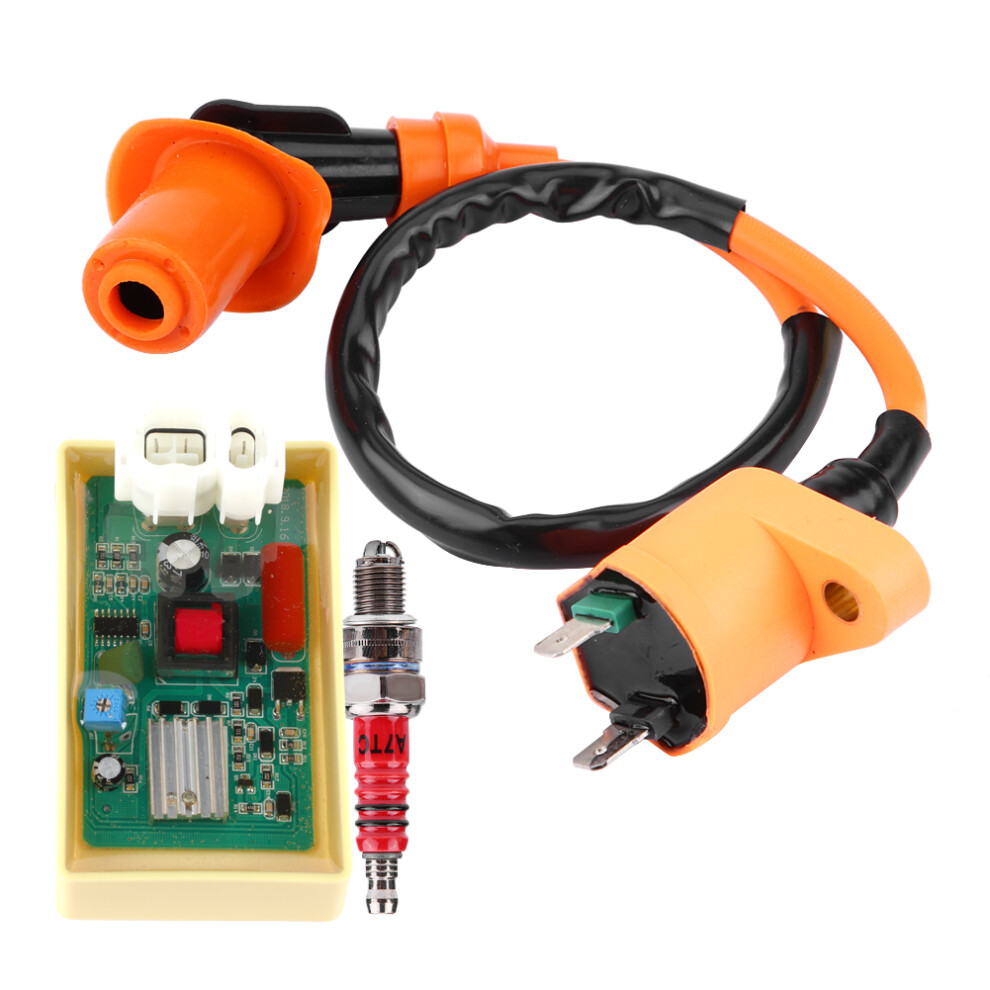 Upgrade Your Scooter: 6Pins Cdi & Dc Coil For 50Cc-250Cc Gy6 Mopeds 4901362631658