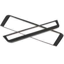 Carbon Fiber Air Conditioning Control Panel Trim for Mercedes-Benz A/B/CLA/GLA (Pure Color)