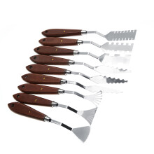9PCS Professional Paint Spatula Set for Oil & Acrylic Art