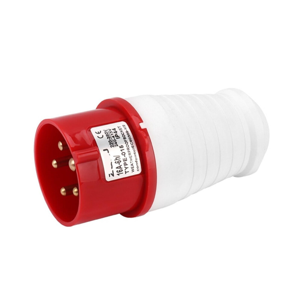 Zq-015 Industrial Plug 5X16a Five-Core Waterproof Ip44 Aviation Plug 16A(5 Core 16A- 015 Solid) 5V 5 Core 16A- 015 Solid 9067246838324