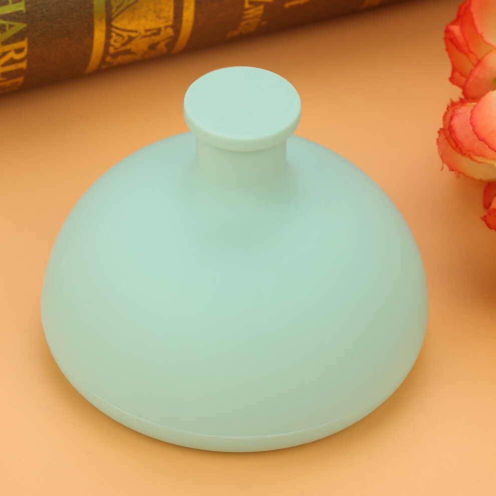 Baby Silicone Palm Cup With Phlegm And Burping Helper For Toddler Green