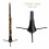 Portable Clarinet Stand with Folding Tripod Base Detachable Durable Material 13