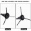 Portable Clarinet Stand with Folding Tripod Base Detachable Durable Material 3
