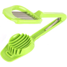 Multifunktionsschneider für Küchengeräte, schneidet auch weiches Obst und Gemüse mit Edelstahldraht, ergonomischer Griff für schnelle und