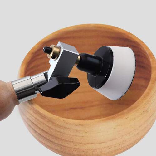 Sanding Tool,Hand Sander Tool Sanding Discs | Craft Sander, Wood Sanding Tool with Long Hardwood Handle for Woodworking 2