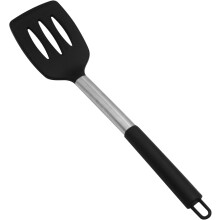Chef's Delight, antiaanbak spatels met gleuven, hittebestendig tot 249 C, BPA-vrij kookgerei, stevige spatel, krasbestendig oppervlak, gemakkelijk