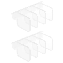 Fridge Organization Genius, Refrigerator Dividers With Adjustable Snap-on Design For Effortless Classification And Neatness, Perfect For Kitchen Pantr