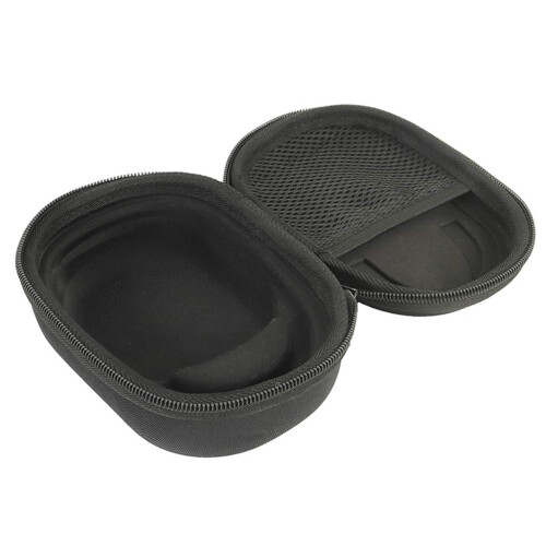 4 Speaker Clip Full Protective Case with Travel Case Black 10pcs