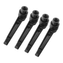 Set of 4 Metal Machine Knobs Adjustable Handles M12 Female Thread 95mm