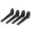 Set of 4 Metal Machine Knobs Adjustable Handles M12 Female Thread 95mm 4