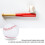 Professional Cowhide Training Baseball with Impact-Reduce Feature 3.2 oz 4