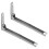 Adjustable And Foldable Microwave Wall Bracket, Universal Stainless Steel Microwave Support Shelf For Space Saving Design 5