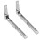 Adjustable And Foldable Microwave Wall Bracket, Universal Stainless Steel Microwave Support Shelf For Space Saving Design 7