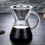 Καφετιέρα Pour-Over 400ml, Φίλτρο από ανοξείδωτο ατσάλι, Γυαλί υψηλής αντοχής, Κομψός 2
