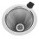 Καφετιέρα Pour-Over 400ml, Φίλτρο από ανοξείδωτο ατσάλι, Γυαλί υψηλής αντοχής, Κομψός 7