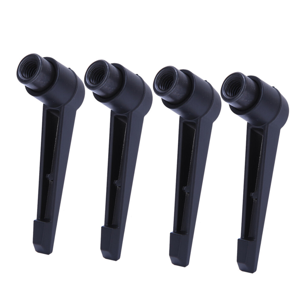 4Pcs M10 Thread Adjustable Metal Handles Stainless Steel 80Mm Knobs 3671362638094