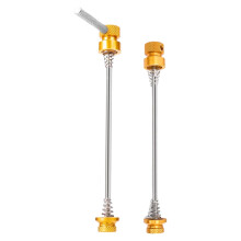 Quick Release Skewer Anti-Theft - Front and Rear Skewers | Sturdy Lever Repair Tools for Ride Parking Commute Campus City Travel Outdoor Urban Gold