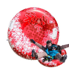 Winter Snow Tube | Inflatable Winter Snow Sledge for Children – Folding Toy 80 cm Outdoor Winter Activities for Girls Boys Teens Adults Family