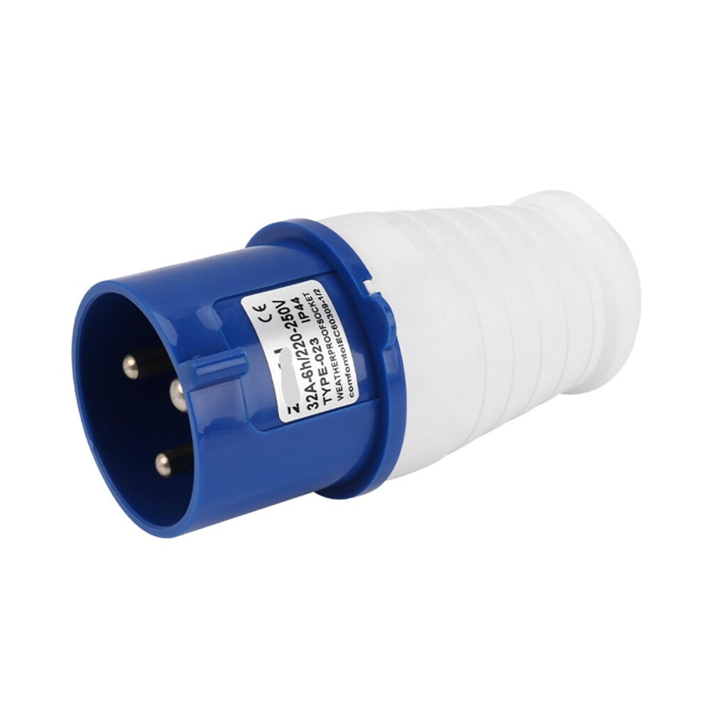 Zq-023 Factory Direct Sales 3-Pin 3X32a Aviation Plug Three-Phase Four-Wire Industrial Plug 32A(5 Core 16A- 015 Solid) 9339159324394
