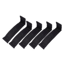 5pcs Outdoor Supply Flashlight Pouch Cloth Flashlight Container Mini Torch Storage Bag Molle Pouches Use