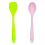 Non Scratch Silicone Spatula, Easy Cleaning Multipurpose Use Flexible Scraper With Hook Holes For Space-Saving Storage (2 Piece) 1