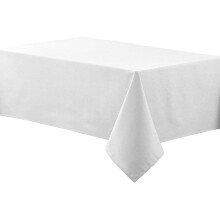 Polyester Fabric Table Cover for Rectangular Table, Stain Resistant Spill-proof Tablecloth with Waterproof Coating, Wrinkle Resistant Washable Cloth f
