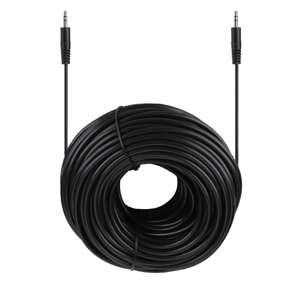 Durable 3.5Mm Shielded Audio Cable 30M Copper Plug For Speakers 4111362639121