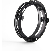 Staffa di montaggio per faro a LED da 7" per moto di alta qualità, staffa di montaggio universale antiurto e antigraffio, angolo di inclinazione