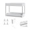 Adjustable Utility Organizer, Space-saving Under Sink Organizer For Various Room Settings Including Bathrooms, Kitchens, And Offices, Stable Construct 2