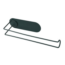 Rust Resistant Bathroom Accessory Compact Over Tank Toilet Paper Holder Iron Storage Hanger With Self Adhesive Mounting Functionality For Paper Towels