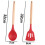 Gourmet Kitchen Essentials, Κουτάλι Μαγειρέματος Σιλικόνης με Μοναδική Τεχνολογία Flex-Core για 2