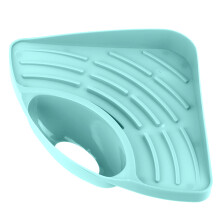 Cesto de escorredor rápido para louças, ideal para bancada de cozinha. Feito de plástico resistente e ecológico, este organizador multifuncional