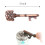 Metal Alloy Construction: Durable Antique Skeleton Keys For Creative Uses 5
