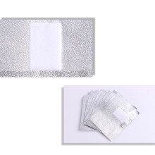 100Pcs Nail Art Removal Wraps Aluminium Foil Gel Polish Soak Off Sheets & Wraps