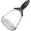 Metal Potato Masher, Easy To Clean Kitchen Tool With Rubber Handle For Versatile Mashing 1