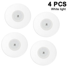 Glowstone 4 stuks multifunctionele lichtgevende onderzetters, transparante ultradunne lichtgevende acrylmatten voor diverse gelegenheden, antislip en