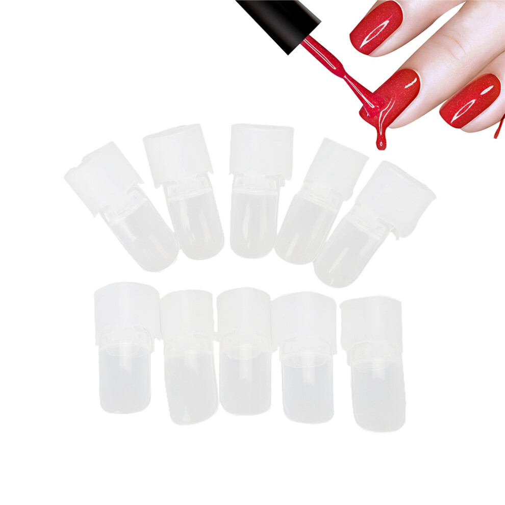 10Pcs Nail Polish Shield Protectors for Manicure Finger Nail Art Tips Cover