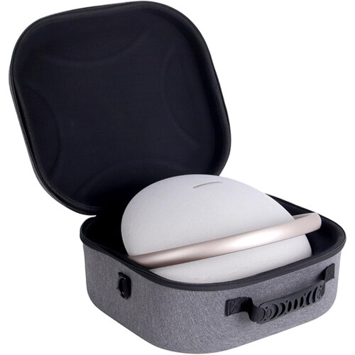 Portable Speaker Storage Box Compatible with Bluetooth Studio 7/8 Storage Box Travel Replacement Box Grey Silver 2