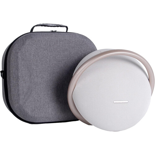 Portable Speaker Storage Box Compatible with Bluetooth Studio 7/8 Storage Box Travel Replacement Box Grey Silver 1