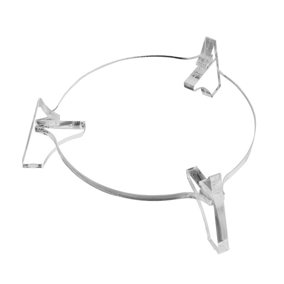 Acrylic Desktop Stand Compatible For Display Stand For Improved Stability Silicone Pad Isolation Stand Desktop Speakers Holder Transparent 9105992177202