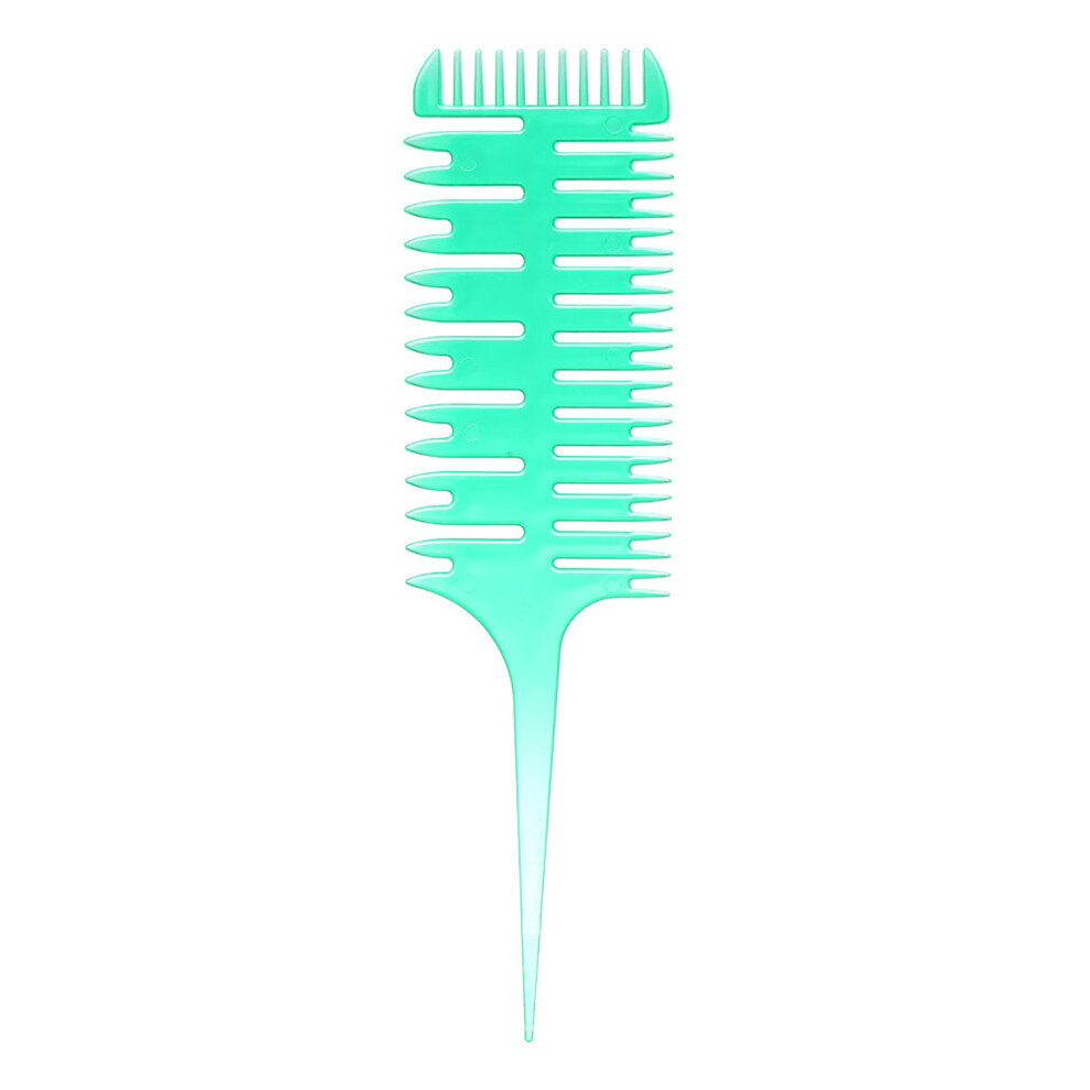 3-Way Sectioning Highlight Comb for Salon Hair Dyeing 24.5cm