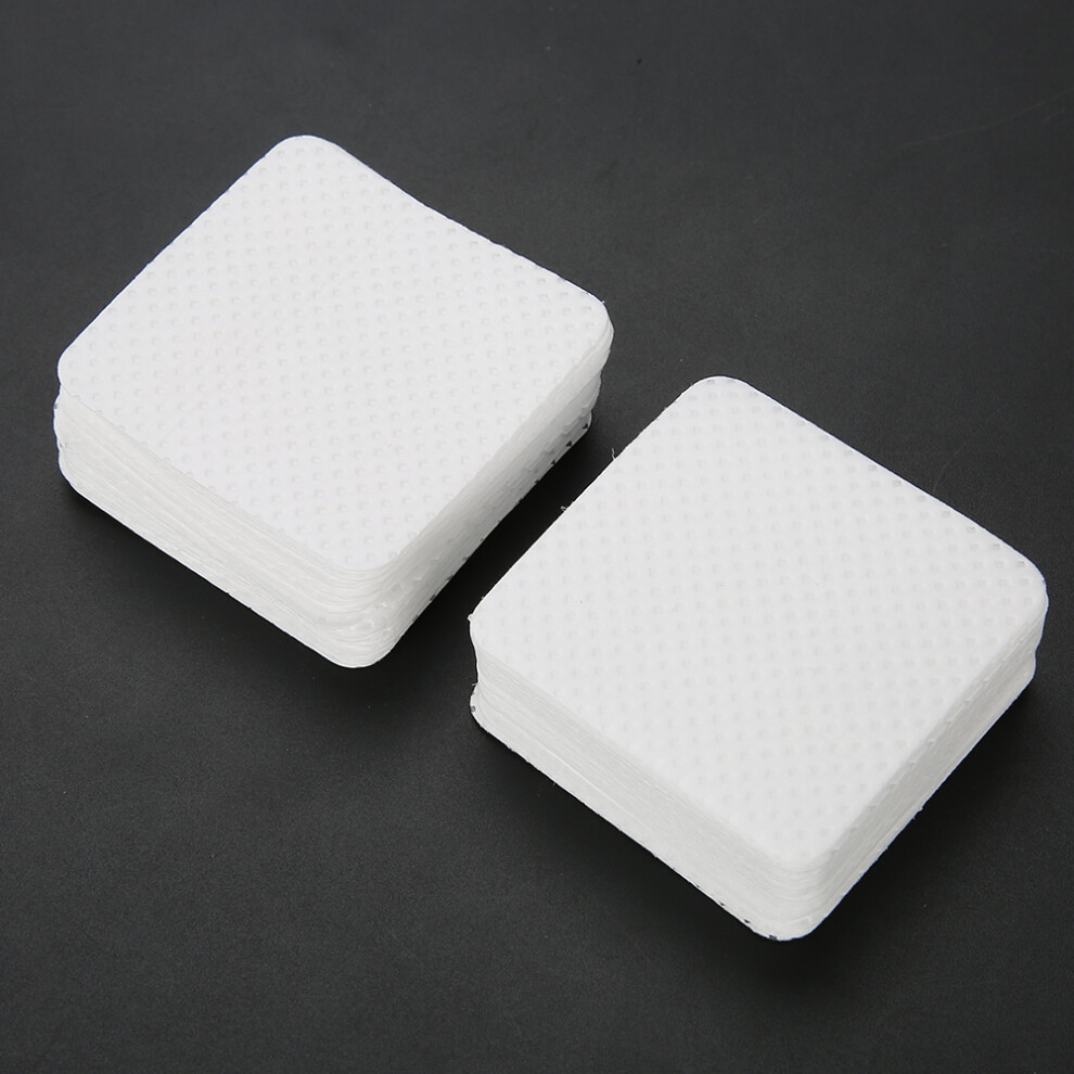 100Pcs Nonwoven Cotton Pads for Eyelash Glue Removal & Bottle Cleaning
