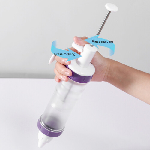 Cookie Press Mould Non-stick Plastic Nozzle Baking Tools Restaurant 2