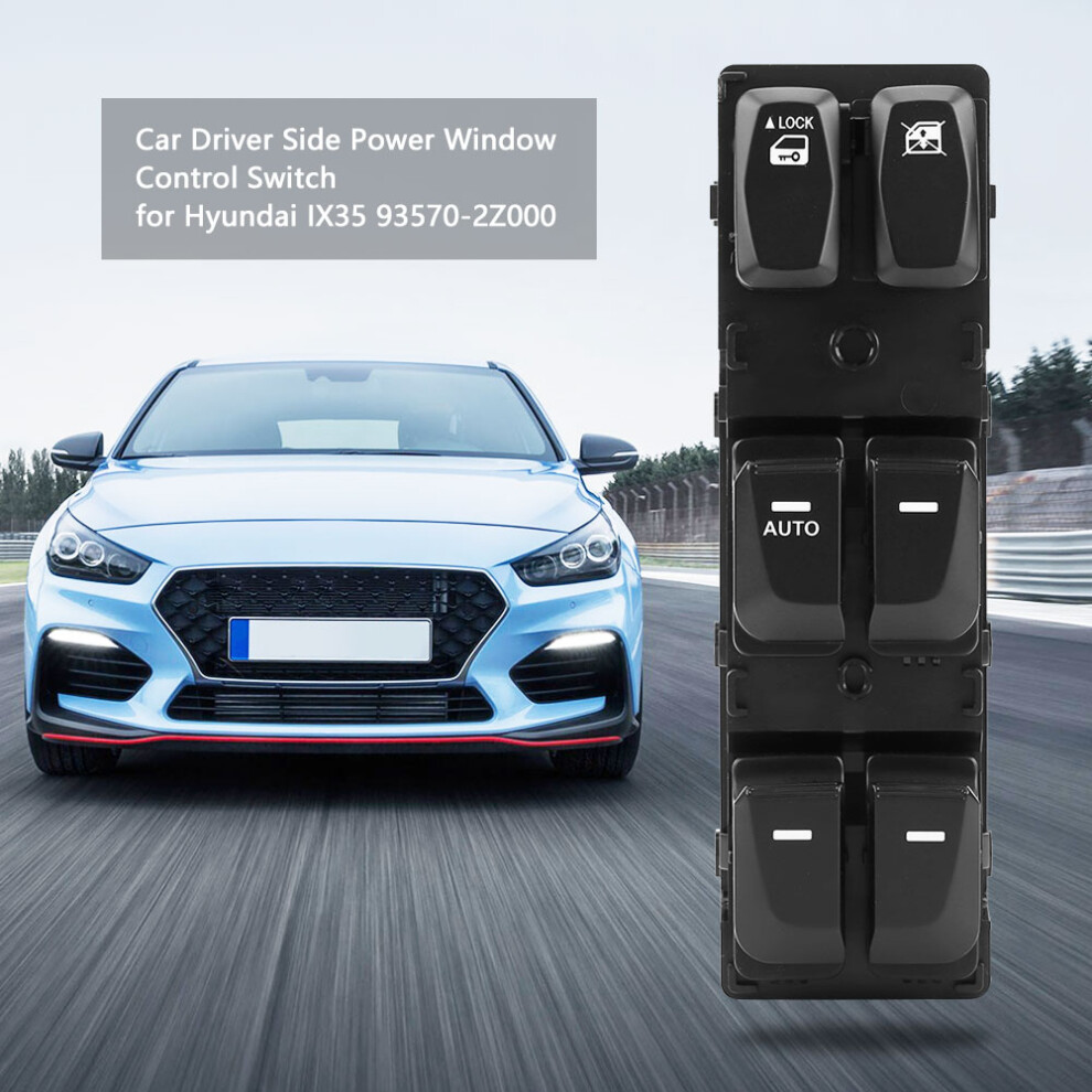 Left Hand Drive Power Window Switch For Hyundai Ix35 935702Z000 Black 8411362644726