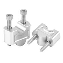 Motorrad-Aluminium-Lenkererhöhungen für G310R/G310GS 16-18, Silber
