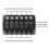 6P 12/24V Waterproof Toggle Switch Panel with LED Indicator, 45A, 191x114mm 11