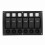 6P 12/24V Waterproof Toggle Switch Panel with LED Indicator, 45A, 191x114mm 10