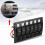 6P 12/24V Waterproof Toggle Switch Panel with LED Indicator, 45A, 191x114mm 9